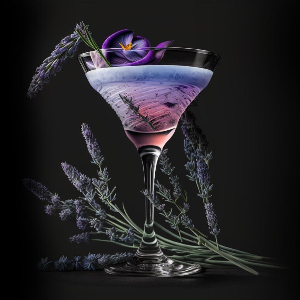 Purple Passion Martini